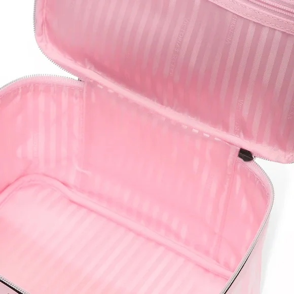 Victoria's Secret Pink Striped Cosmetic Bag - Picture 3 of 7